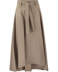 Peserico - Long Skirt - Lyst