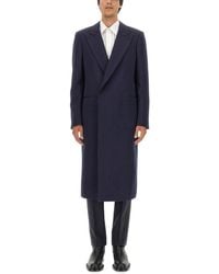 McQueen - Double-Breasted Coat - Lyst