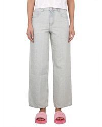 Marc Jacobs - Monogram Denim Jeans For - Lyst