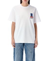 JW Anderson - Jw Anderson T Shirts En Polos White - Lyst