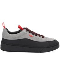 Bally - Two-Tone Lace-Up Sneakers - Lyst
