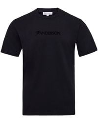 JW Anderson - T Shirts En Polos Black - Lyst