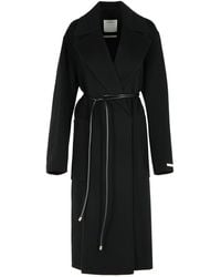 Sportmax - Abate' Virgin Wool Robe Coat - Lyst