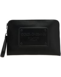 Dolce & Gabbana - Groot Plaque Zakje - Lyst