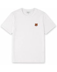Maison Kitsuné - "Fox Head" T-Shirt - Lyst