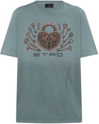 Etro - Logo T -shirt - Lyst