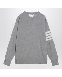 Thom Browne - Light Merino Wool Sweater - Lyst
