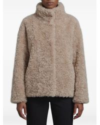 Herno - Faux Fur Short Coat - Lyst
