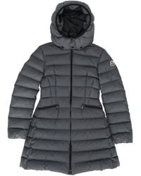 Moncler - Dark Charpal Long Coat - Lyst