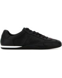 Gucci - Solid Leather Sneakers - Lyst