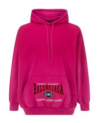 Balenciaga - Stylischer Logo-Sweatshirt für Männer - Lyst