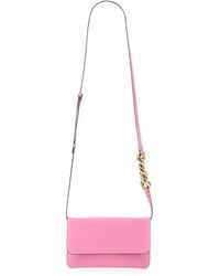 JW Anderson - Leather Chain Mini Smartphone Handbag - Lyst