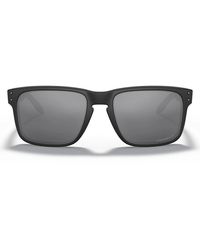Oakley - Zonnebril Oo9102 9102 D6 Holbrook Zwart/grijs, Unisex Gepolariseerd - Lyst