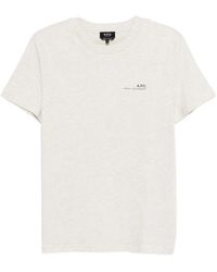 A.P.C. - T-Shirt Standard Item Gots - Lyst