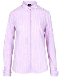 Fay - Overhemden Roze+wit - Lyst