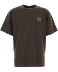Carhartt - Chocolate Cotton Vista S/S T Shirt - Lyst