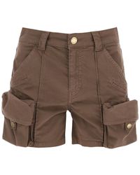Pinko - Porta Cargo Shorts - Lyst