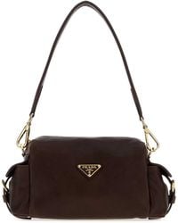 Prada - Nappa Leather Small Explore Shoulder Bag - Lyst