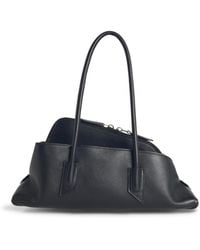 The Attico - Attico 'La Passeggiata' Small Lear Bag - Lyst