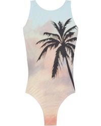 Palm Angels - Sunrise Palm Swimsuit - Lyst