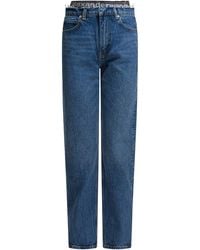 Alexander Wang - Pre-stijl Ez Jean Met Sportief Ondergoed - Lyst