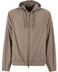 Herno - Lightweight Stretch Nylon Hooded Jacket - Lyst