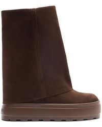 Casadei - Double-Face Leather Boots - Lyst