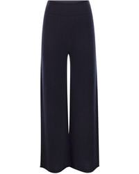 Vanisé - Cashmere Wide-Leg Trousers - Lyst