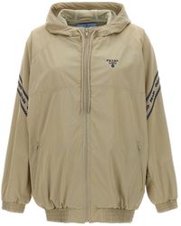 Prada - Logo -jas - Lyst