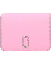 Marc Jacobs - Brieftaschen Frauen rosa Leder/Fluro Candy - Lyst