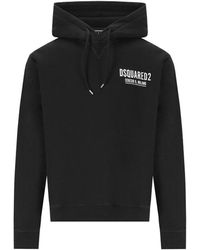DSquared² - Ceresio 9 Cool Black Hoodie - Lyst