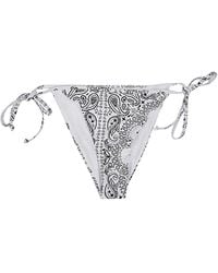 Mc2 Saint Barth - Bandana Print Bikini Unterteile - Lyst