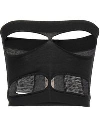 Rick Owens - 'tanja Bandeau' Top - Lyst