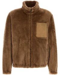 SANTORO - Reversible Shearling Jacket - Lyst