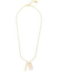 Versace - Medusa And Logo Necklace - Lyst