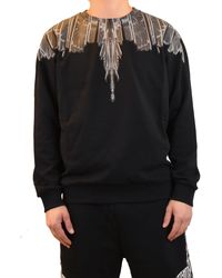 Marcelo Burlon - Sudadera Negro - Lyst