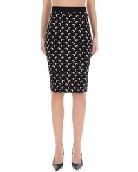 Marine Serre - Printed Midi Skirt - Lyst