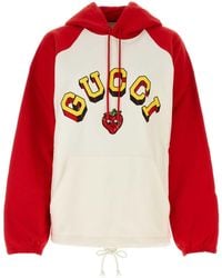 Gucci - Two-tone Cotton Oversize Sweatshirt - Lyst