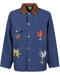 Sky High Farm - Embroidered Denim Jacket - Lyst