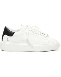 Date - Sfera Leather Sneakers - Lyst