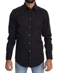 Camicia elasticizzata da Uomo di Philipp Plein in Nero Uomo Abbigliamento da Camicie da Camicie eleganti 