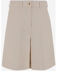 Patou - Pantalones cortos de algodón de con logotipo - Lyst