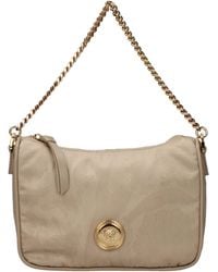Versace - Hobo Handbag/Sand Fabric - Lyst