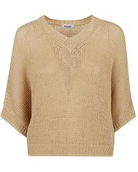 Base London - Linn de et mélange de coton Poncho - Lyst