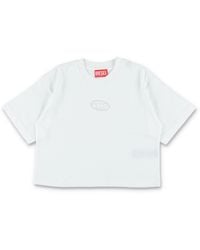 DIESEL - Girls 100% Cotton T-Shirt - Lyst