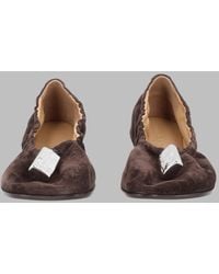 MM6 by Maison Margiela - Sleek Leather Flats For - Lyst