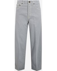Haikure - Vaqueros Bethany de algodón y lino - Lyst