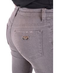 Philipp Plein - Vaqueros Gris - Lyst