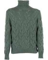 PHI FDL - Ls High Neck Sweater Cashmere Turtleneck - Lyst