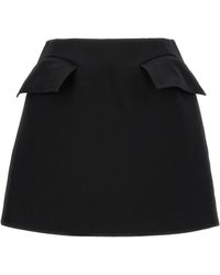 McQueen - Wollen Rok - Lyst